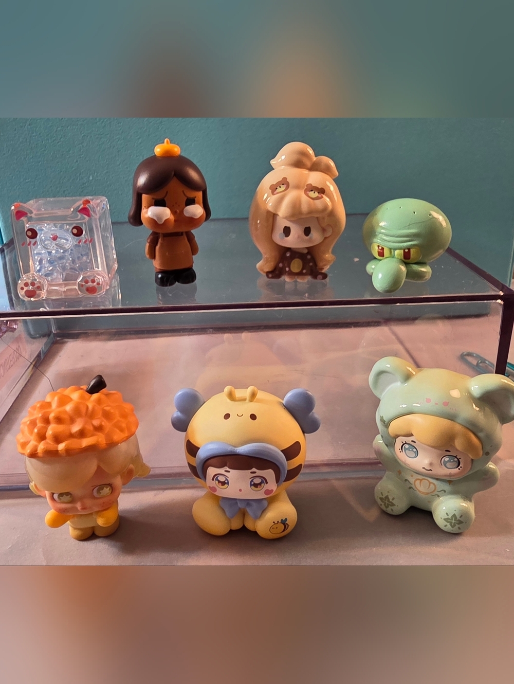 Group Of Random Popmart Beans And Mini Figurines